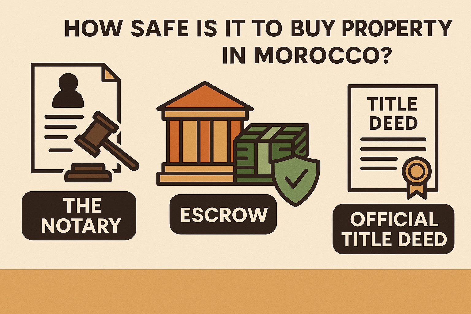 Quelle est la Sécurité d’Acheter un Bien Immobilier au Maroc ?